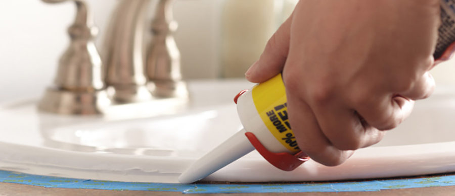 Re-caulking